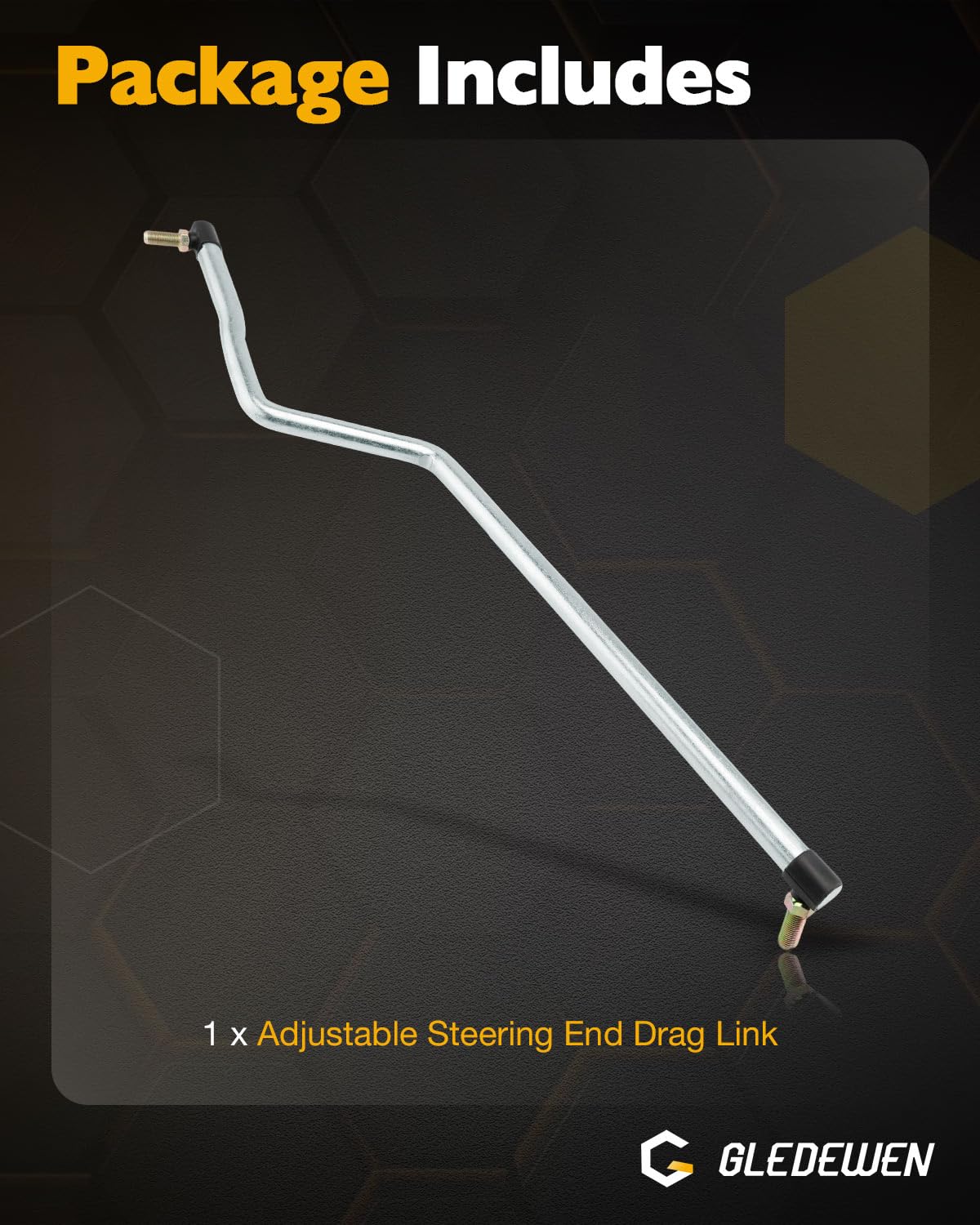 Gledewen adjustable end helps balance tire wear