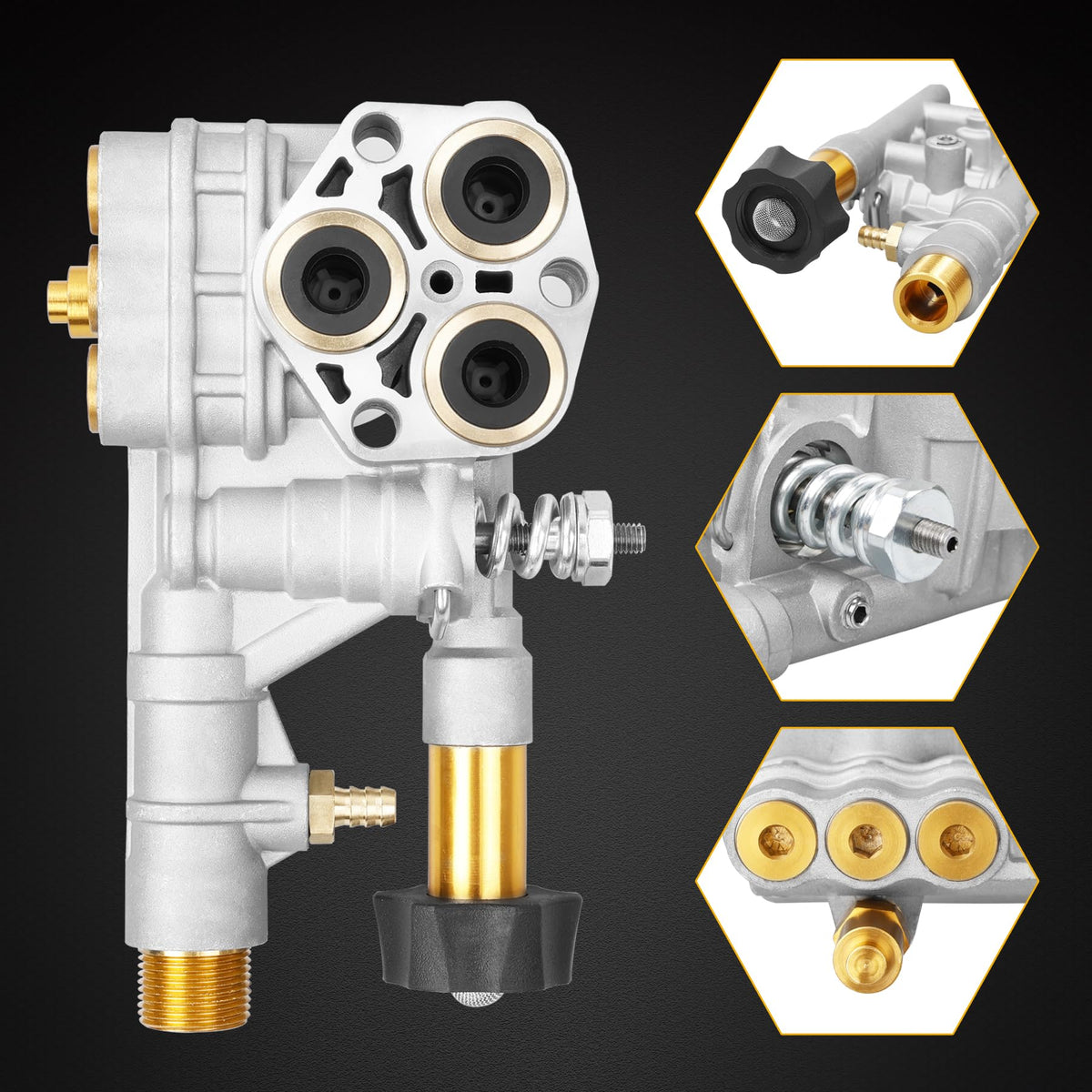 Included hardware and mounting screws with Gledewen kit support complete installation
