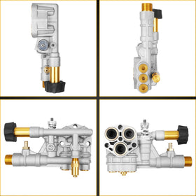 Gledewen manifold kit installation steps image demonstrates simple, tool-friendly replacement