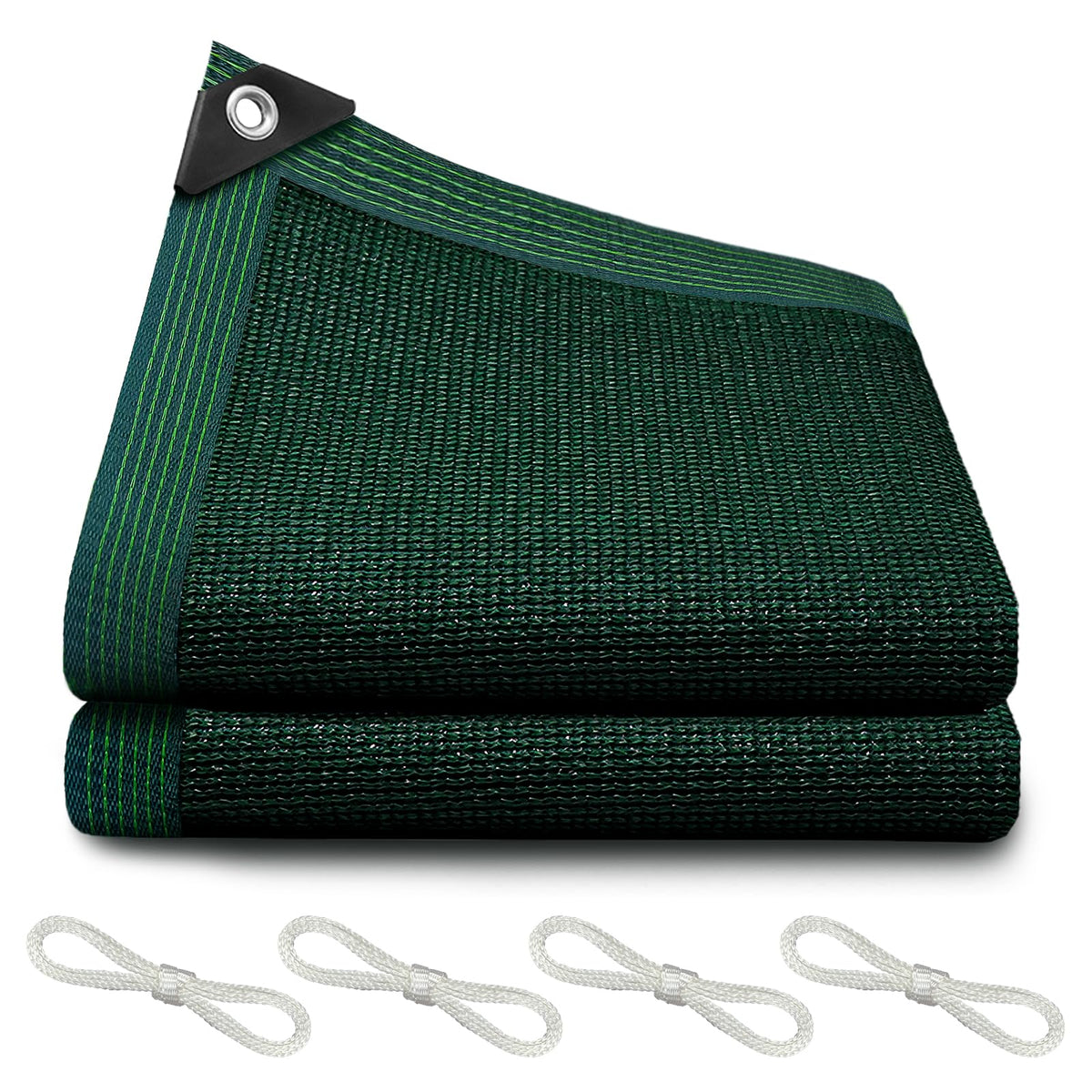 Glieskir 90% shade cloth overview shows strong sun attenuation for garden and patio spaces