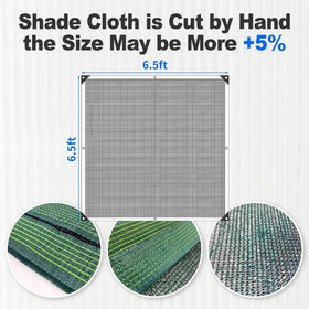 Glieskir shade cloth made from HDPE, breathable and durable for outdoor use.