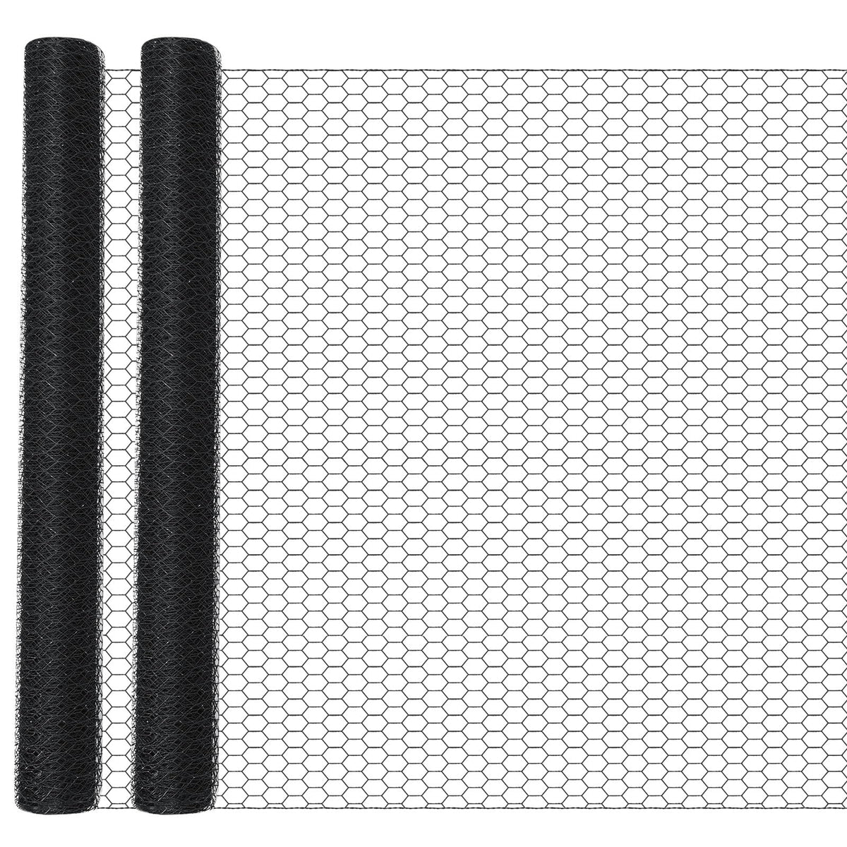 GlikCeil 48x200 chicken wire roll protects coops and gardens with sturdy, rust-resistant mesh.