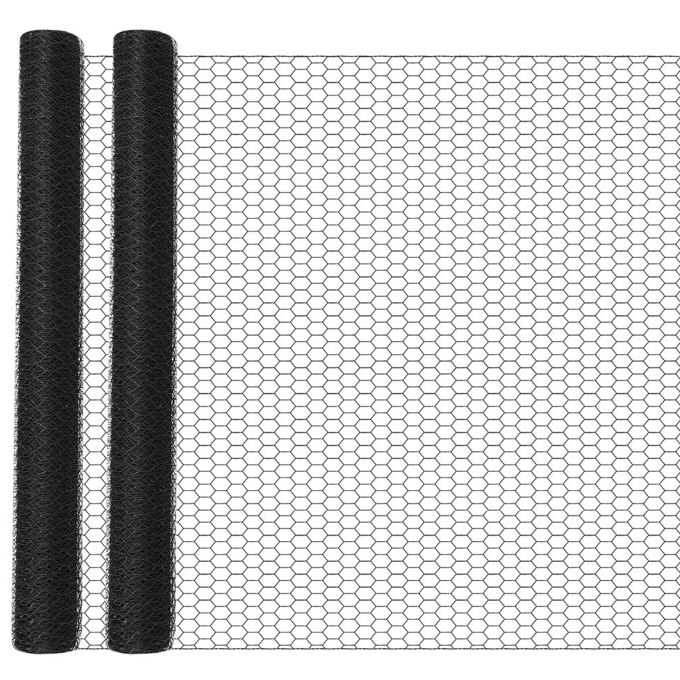 GlikCeil 48x200 chicken wire roll protects coops and gardens with sturdy, rust-resistant mesh.