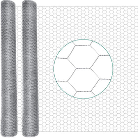 GlikCeil chicken wire roll 60x200 for durable garden fencing and coop projects