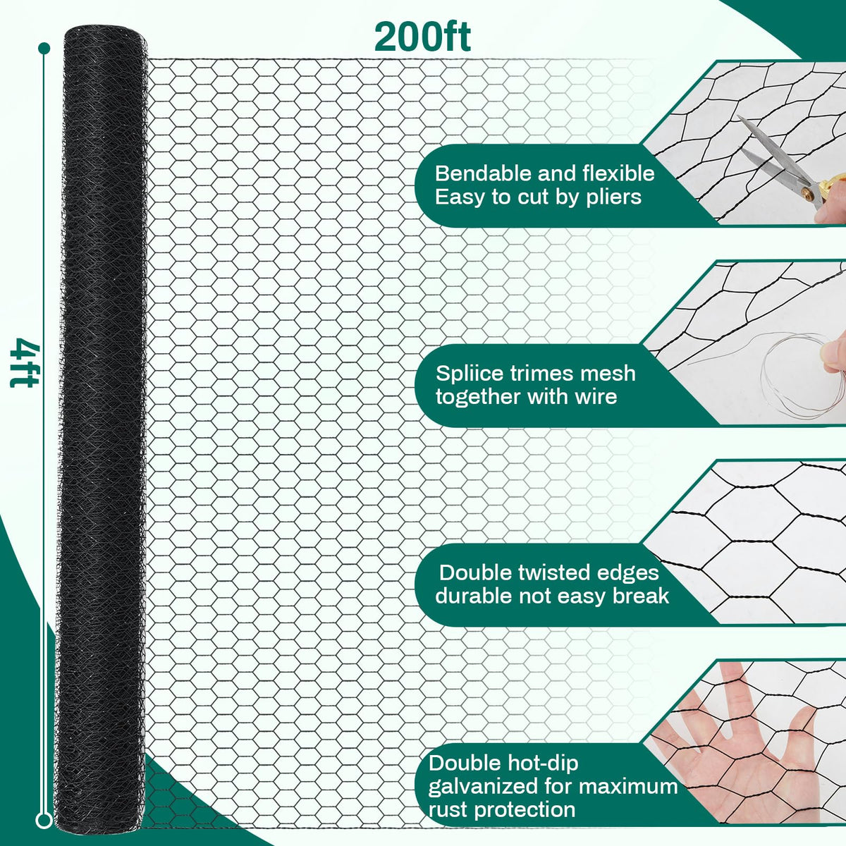 GlikCeil double-direction hexagonal twist eases shaping for DIY enclosures.