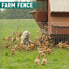 Rabbit cage mesh by GlikCeil demonstrates sturdy, adaptable fencing.