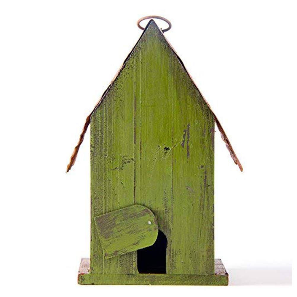 Glitzhome bluebird entry hole welcomes wrens and finches for cozy access.