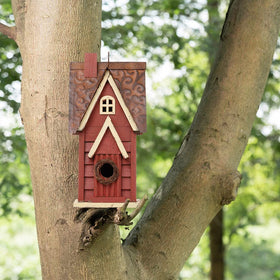 Glitzhome hanging ring ready for quick installation on trees or porches.