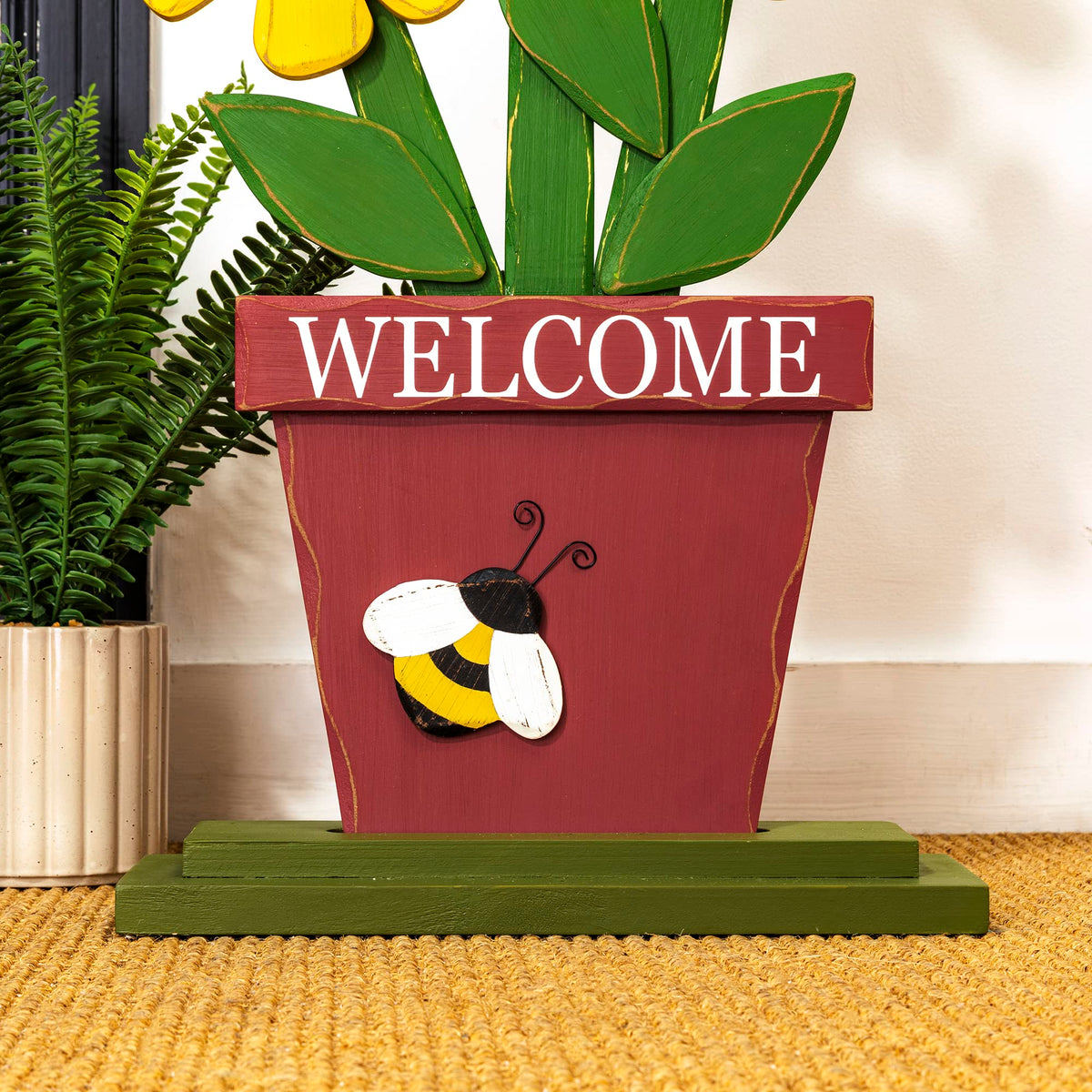 Glitzhome outdoor sign perfect for porches gardens or patios