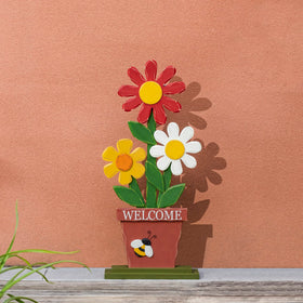 Glitzhome weather resistant design stays welcoming in changing weather
