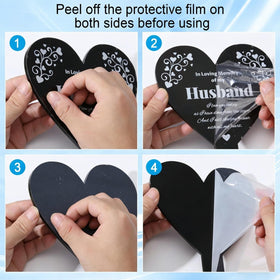 GLOBLELAND Heart-Vines plaque provides a visible focal point in yards.