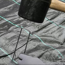 GLOLOOS wind-resistant stakes maintain garden edges in gusty conditions