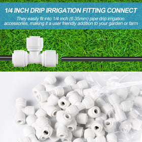 Glooglitter bulk pack of 30 pieces shows versatile irrigation options.