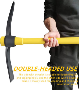GloriousAMC fiberglass handle reduces fatigue with vibration dampening during use.