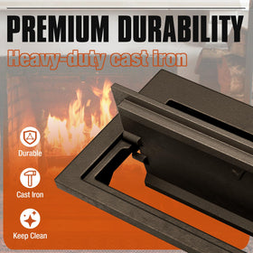 Glosaie durability highlights heat-resistant iron resisting deformation and rust.