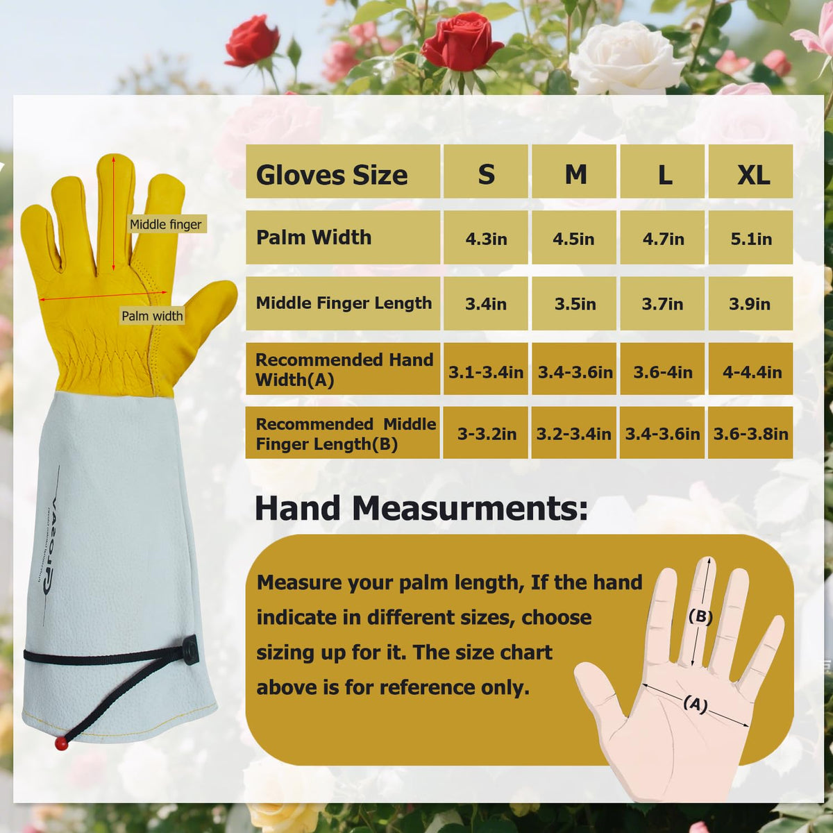 GLOSAV gardening gloves ideal for green thumbs and tough pruning tasks