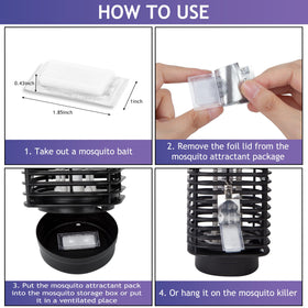 Glovv bait refill shown with compatible traps for versatile control.