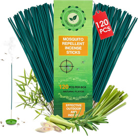 Glovv citronella sticks outdoor mosquito repellent ideal for patio evenings