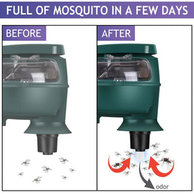 Glovv attractant used indoors and outdoors for mosquito management.