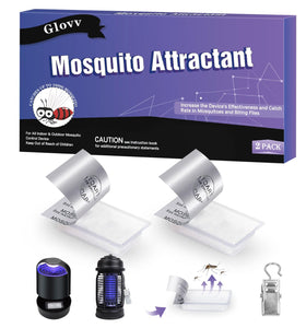 Glovv mosquito attractant refill 2-pack ready for quick trap setup.