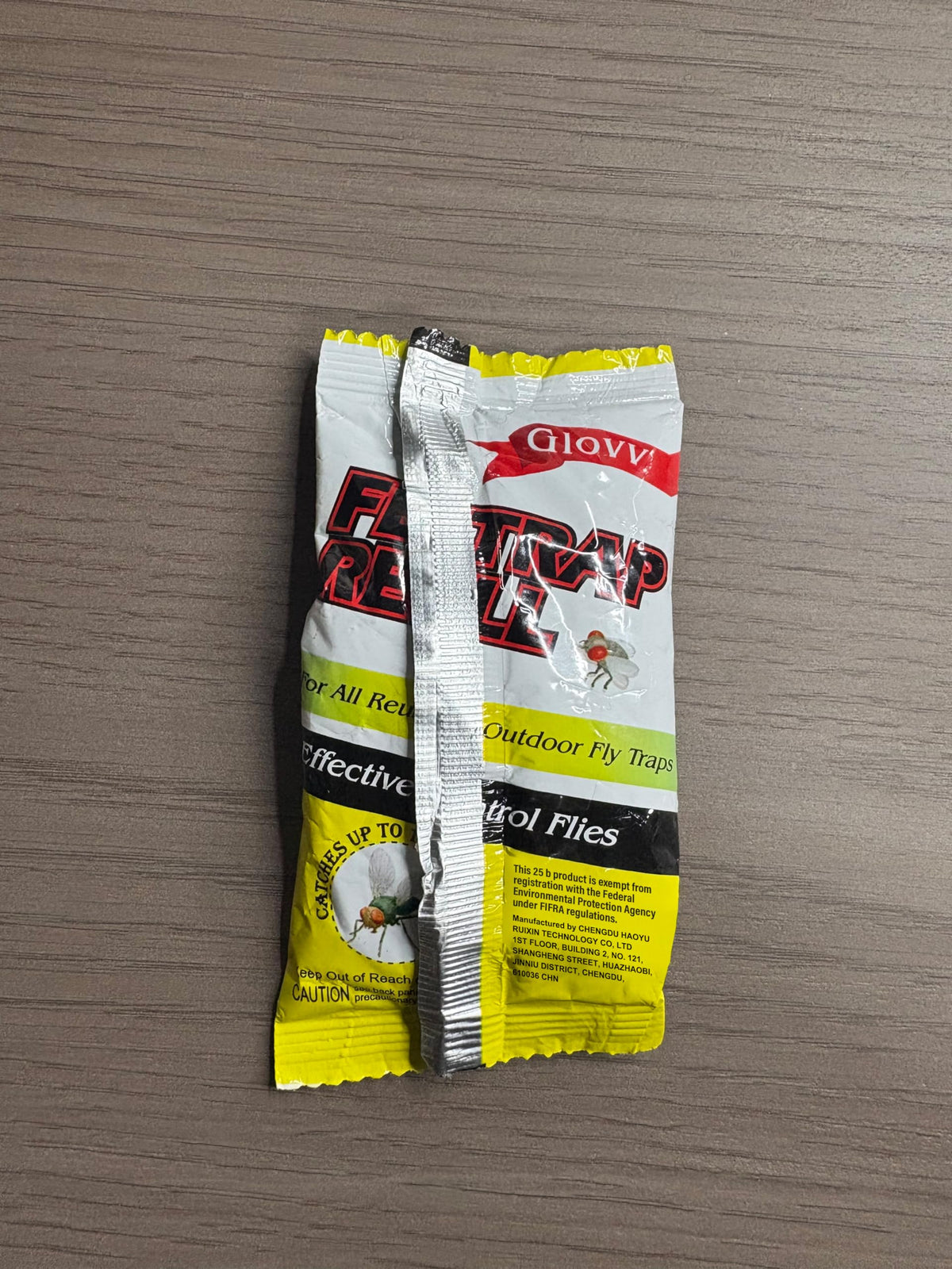 Glovv all-weather outdoor fly bait refills for ranch or garden