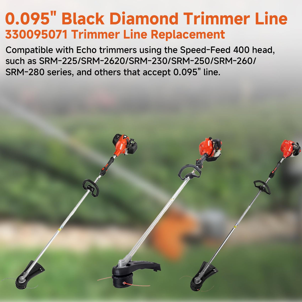 GlowGeek diamond-shape line slices through thick weeds.