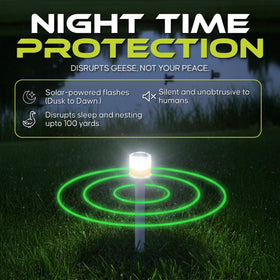 GLOWMAX easy installation shows quick stake and light assembly