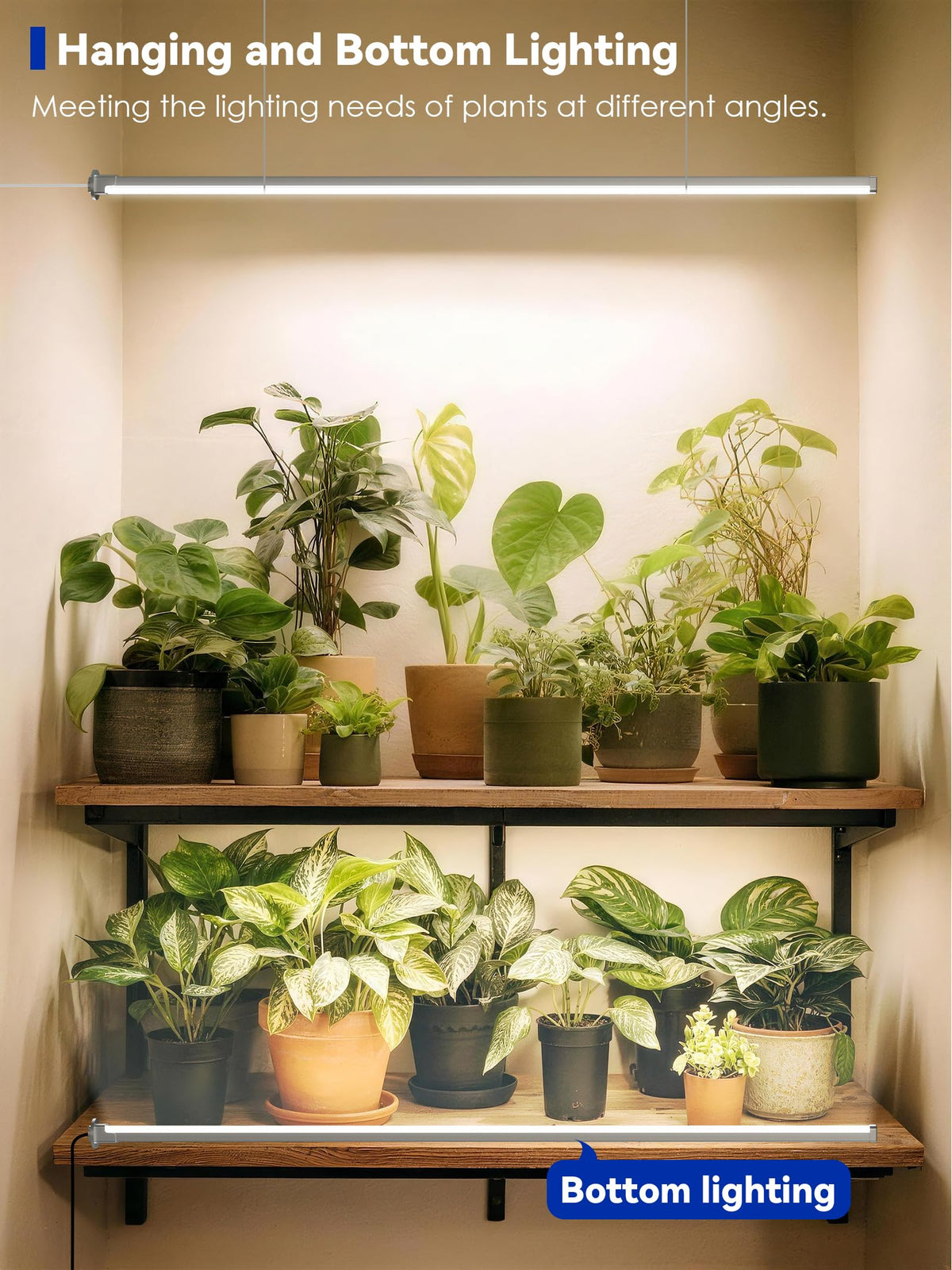 GLOWRIUM aluminum housing provides efficient heat dissipation.