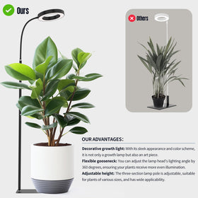 GLOWRIUM full-spectrum LEDs deliver broad wavelengths for plant health