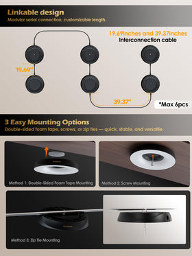 Glowrium grow light mounted with screws on a wall rack