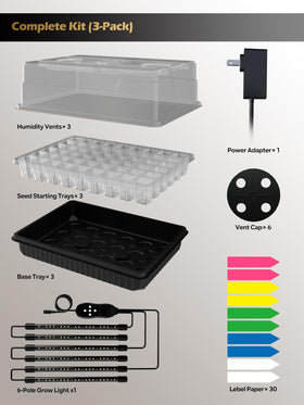 GLOWRIUM indoor plant starter setup fits windowsills and compact spaces.
