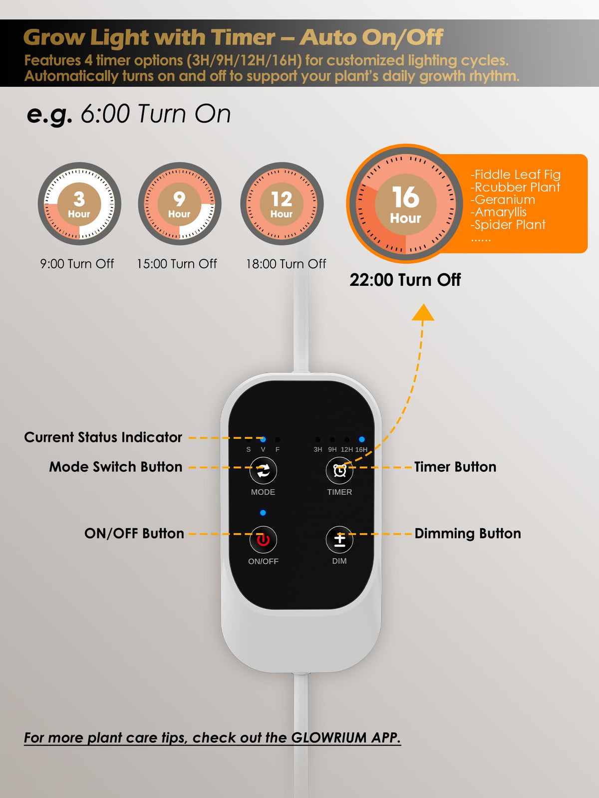 Glowrium smart plant-care assistant offers reminders and growth tracking