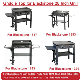 GLOWYE griddle top rear grease system for cleaner grilling