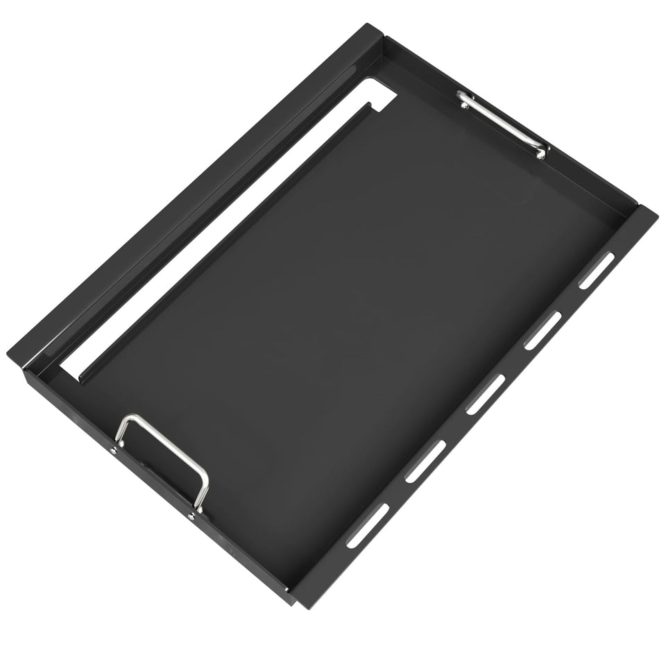 GLOWYE 6788 full-size griddle insert on Weber Genesis II for versatile cooking surface