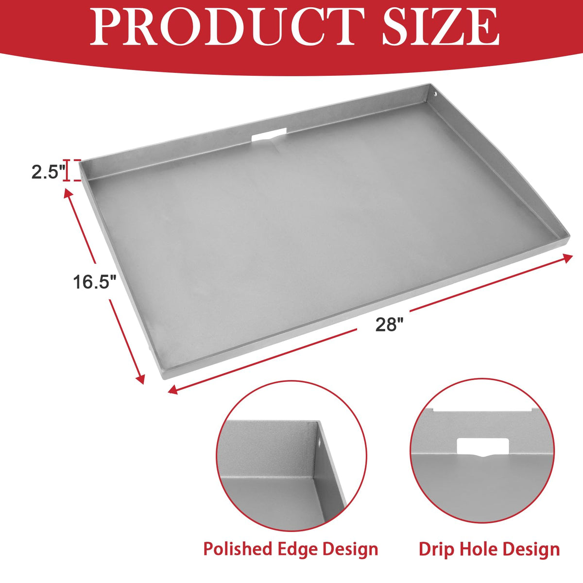 GLOWYE broad compatibility with Blackstone 28-inch models and other brands