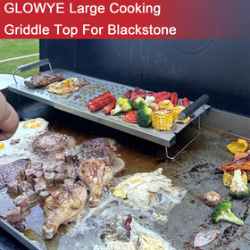 Glowye easy-clean design helps maintain seasoning and reduces sticking after use.