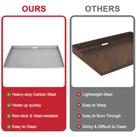 GLOWYE simple cleanup and seasoning for a durable non-stick finish