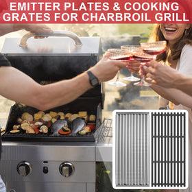 GLOWYE emitter plates for Charbroil TRU-Infrared 463243016 promote even sear