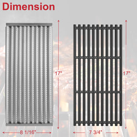 GLOWYE emitter plates for Charbroil TRU-Infrared 463346017 resistant to rust