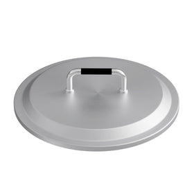 GLOWYE Yukon 27-inch round fire pit lid covers Yukon and similar pits, protecting from rain and debris