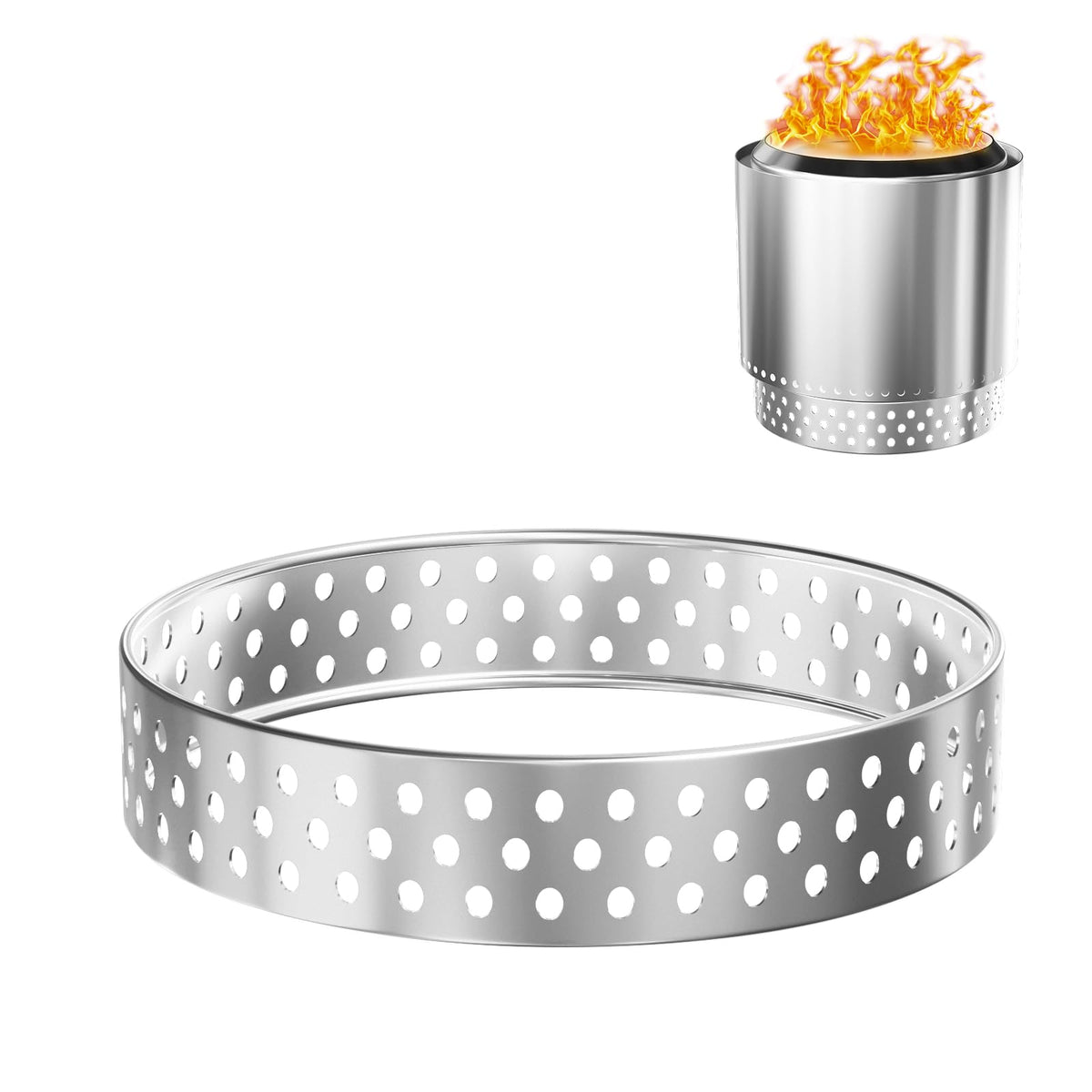 GLOWYE firepit stand for Solo Bonfire 19.5 inch provides stable support.