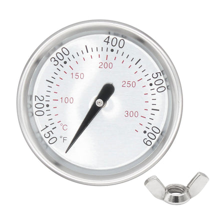 GLOWYE grill thermometer dial panel provides quick, accurate readings for consistent grilling.