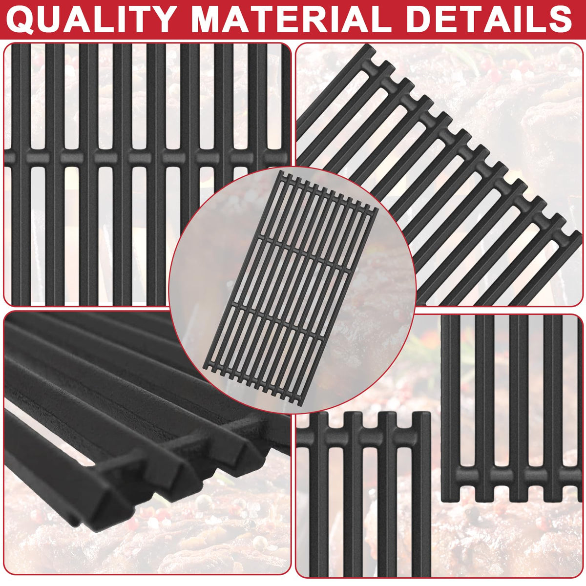 GLOWYE heat plate shields distribute heat evenly on Charbroil TRU-Infrared