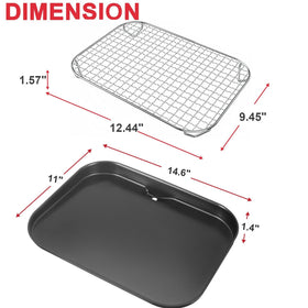 GLOWYE OG700 rack shown beside the griddle plate for rust-free durability