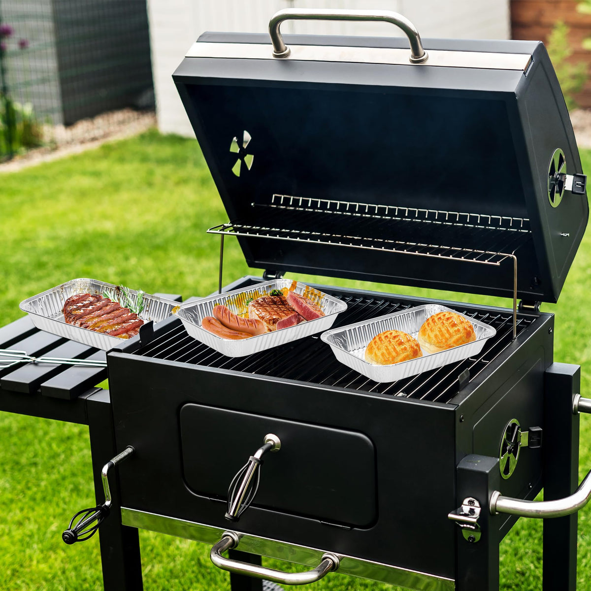 GLOWYE Ninja Woodfire Pro XL OG850 OG951 drip pan for easy disposal.