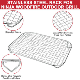 GLOWYE OG701-compatible griddle plate suits Ninja Woodfire OG701 models
