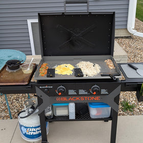GLOWYE outdoor camping griddle top for outdoor cooking