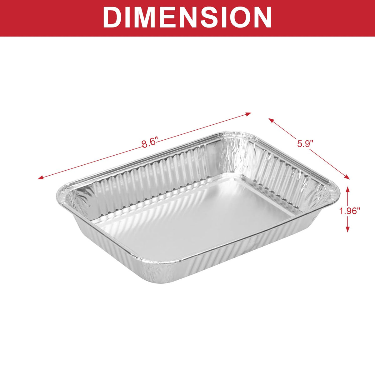 GLOWYE 30-pack drip pans provide ready-to-use liners for gatherings.