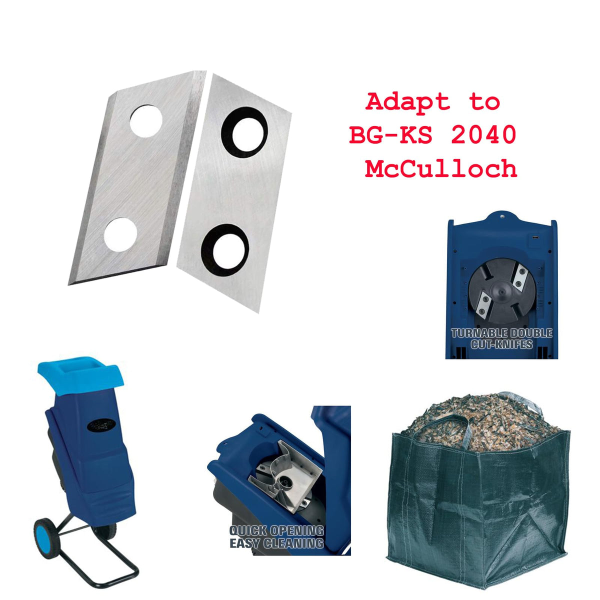 Glycife double-sided blades maximize cutting life and versatility