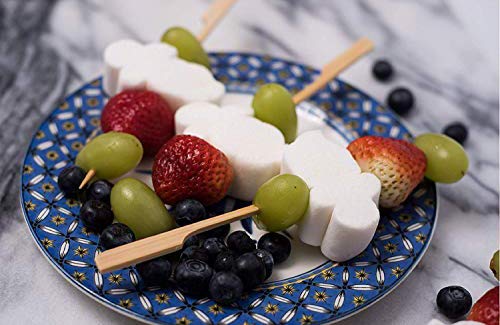 Gmark bamboo skewers perfect for fruit skewers and desserts at gatherings